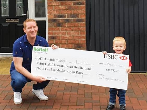 Nick Wyrill, Patient Service Manager at Pinderfields Hospital, decided to raffle off his family home with the lucky winner getting the keys to the house, mortgage-free - complete with all solicitor fees paid.