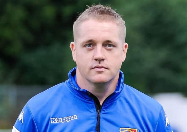 Pontefract Collieries manager Craig Rouse.