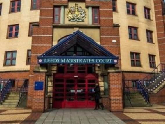 Three men have appeared before Leeds Magistrates Court in connection with an incident of disorder in Tingley.