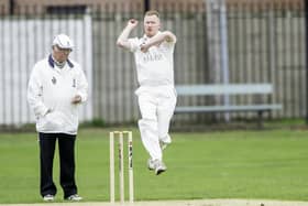 West Bretton bowler Anthony Scully.