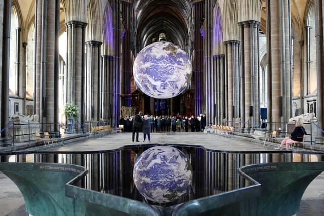 Gaia at Salisbury Cathedral, 2019