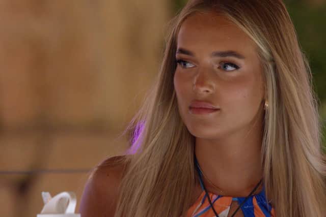 Wakefield's Mary Bedford and 'partner' Aaron Simpson were the latest couple to be dumped from the Love Island villa last night after a public vote.