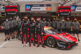 The Inception team at Le Mans. Picture: Optimum Motorsport