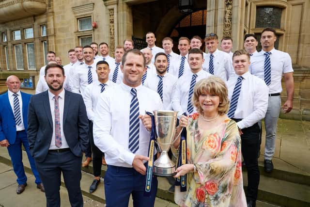 Civic reception for Featherstone Rovers