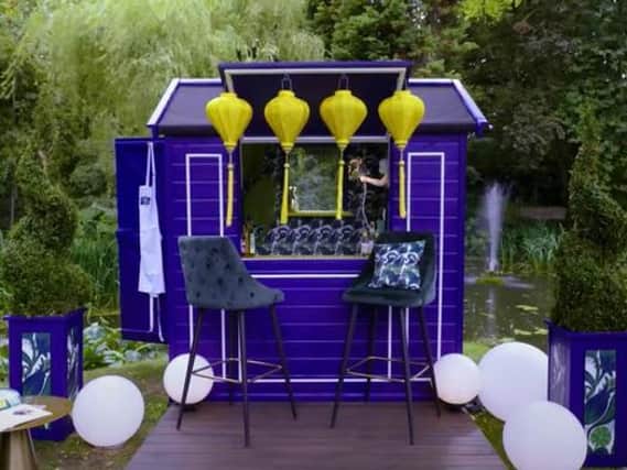 How to turn your humble garden shed into an at-home gin bar with a little help from Laurence Llewelyn-Bowen