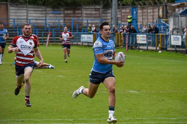 BIG WIN: Oldham 10-48 Featherstone Rovers. Picture: Dec Hayes Photography.