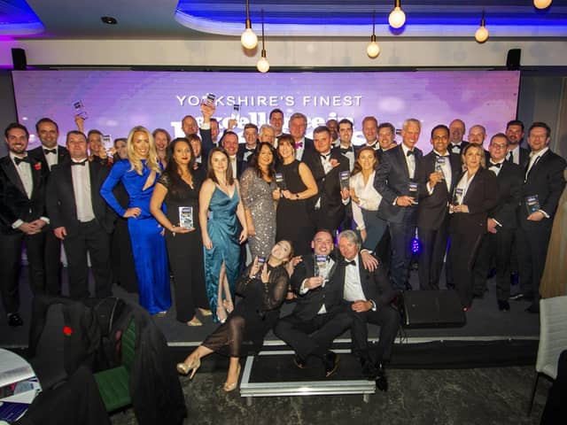 Excellence in Business awards 2019 held in the Emerald Suite at Headingley Stadium. Picture Tony Johnson