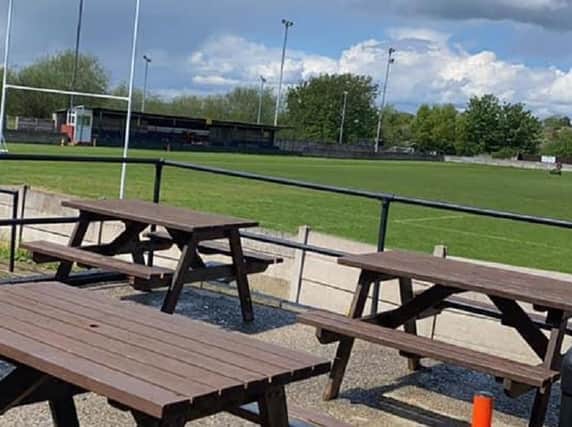 New home: The view at Queens Terrace, the new home of Ossett RUFC.