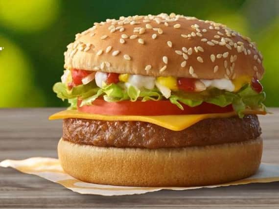 McDonald's launching the new McPlant vegan burger