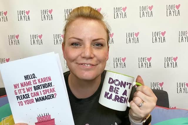 Love Layla founder Stacey Dennis said her firm has received angry calls and messages on social media from disgruntled Karens. (SWNS)