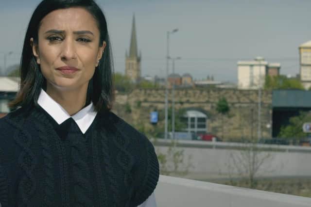 TV and radio broadcaster, Anita Rani, fronts the brand-new series of Murdertown, for which she visited Wakefield.