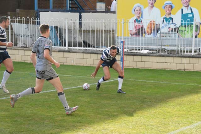RESULT: Featherstone Rovers 78-10 Sheffield Eagles. Picture: Rob Hare.
