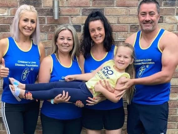 So next Sunday, Ada’s mum Emma will be joined by her brother-in-law, Steve White and two of her best friends, Kim Hepworth and Jo Jackson, as they take on the marathon to raise funds.