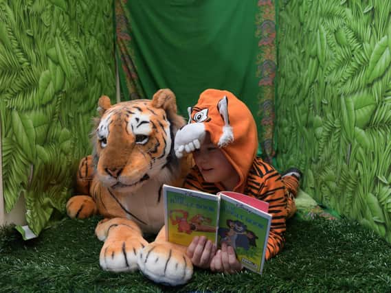 Dress up as your favourite animal and win at prize at the Queen's Mill Word Fest