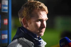 Featherstone Rovers head coach James Webster. Picture: Dec Hayes Photography.