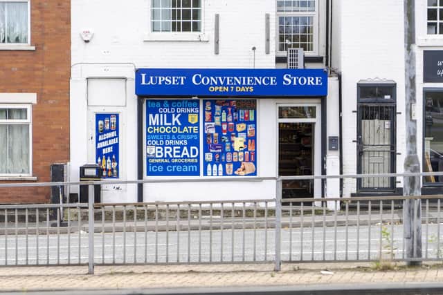 The store is located on Dewsbury Road.