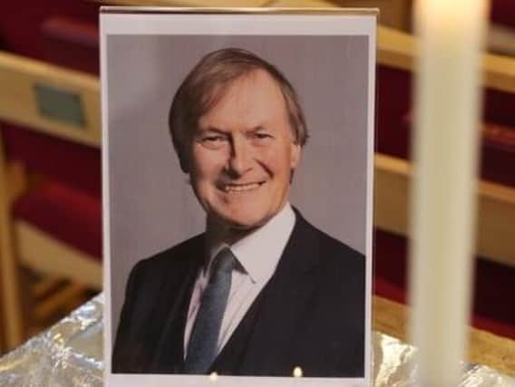 Southend West MP, Sir David was killed on Friday whilst carrying out his surgery, meeting and helping constituents with their problems.