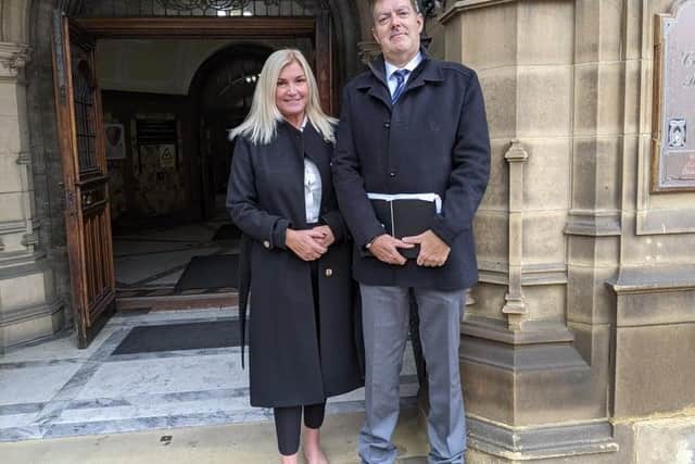 Trudi and Peter Letts were two of 11 objectors who attended the licensing hearing in Wakefield on Monday.