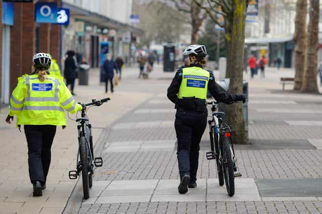Presence: PCSOs on patrol - more police officers are needed in our towns.