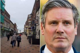 The Labour leader said there needed to be a "level playing field" for businesses on the high street.