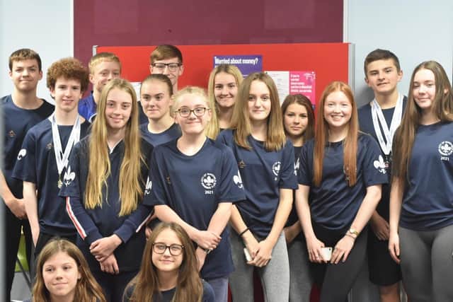 City of Wakefield Swimming Club's swimmers who took part in the Yorkshire Winter Championships.