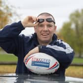 Former rugby league referee Dave Merrick at Aspire at The Park in Pontefract.
He is doing a tough swim challenge to raise funds for the Leeds Hospitals Charity's Rob Burrow Centre for MND appeal.

Photo: Tony Johnson