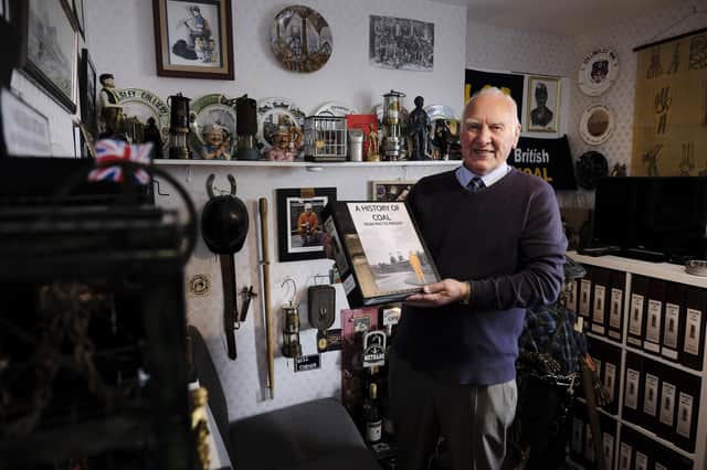 Roger Monks has a 40-year collection of mining memorabilia
