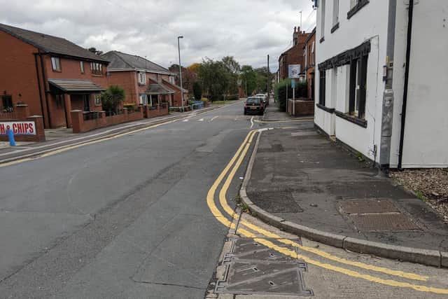Lower York Street runs behind Lightwaves Leisure Centre.