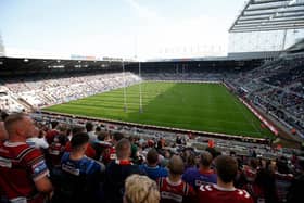 The view from St James' Park, Newcastle, where the 2022 Magic Weekend will take place.