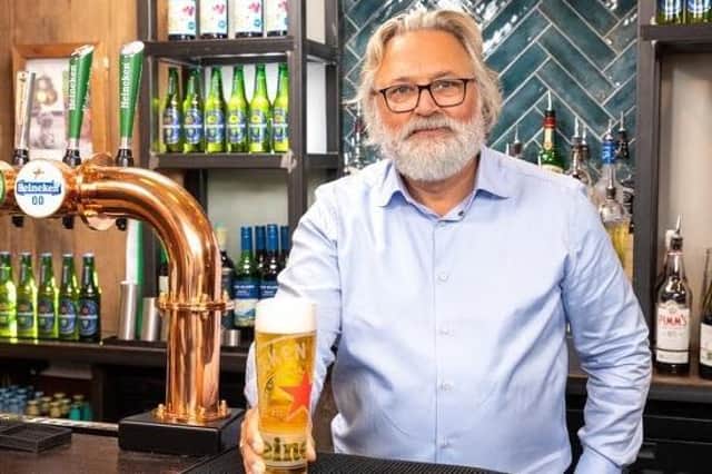It will be the first alcohol free draught beer to sit alongside regular beer taps in any pub – allowing millions of Brits to enjoy a freshly poured pint of alcohol free beer.