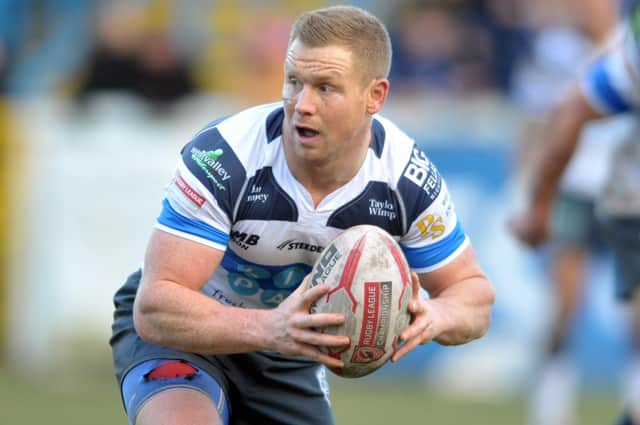 New Featherstone Lions head coach Keal Carlile, seen here in his Featherstone Rovers playing days.