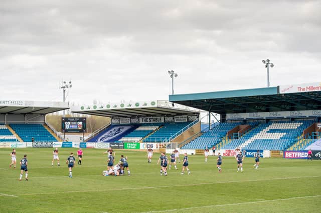 NEW ARRIVAL: At Featherstone Rovers. Picture: Allan McKenzie\SWpix.com