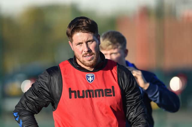 Ready for action: Wakefield Trinity’s Tom Lineham in pre-season training at Owl Lane, Dewsbury. (Picture: Dean Williams)