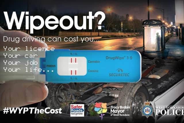 The Roads Policing Unit will also be tweeting details of all arrests for drink or drug driving this month using the hashtag #WYPTheCost.