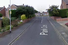 The incident happened at around 1.15pm on Wednesday, December 1 on Park Crescent in Rothwell.