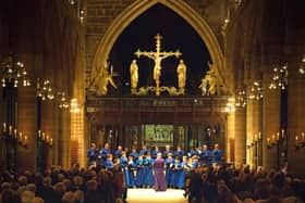 After Covid curtailed plans for many people’s Christmas in 2020, Wakefield Cathedral is delighted to share its upcoming programme of events and services for the festive season. (Photo Andrew Benge)