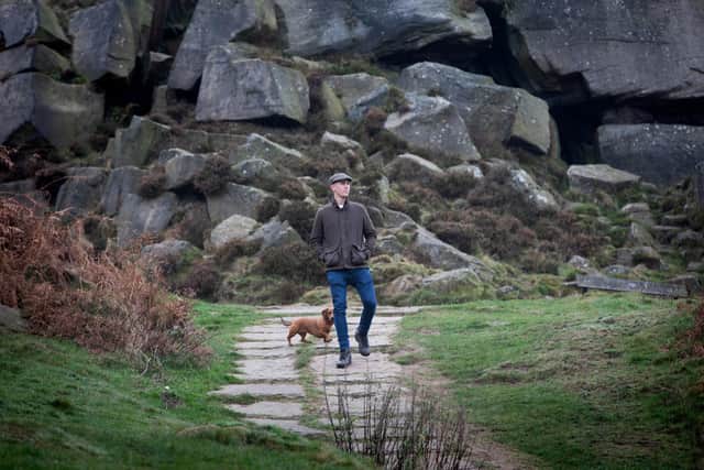 Ben Taylor aka Yorkshire Prose gets much of his inspiration from the Yorkshire landscape while out walking his dog Barbara.