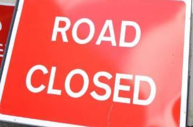The A162 will be closed overnight