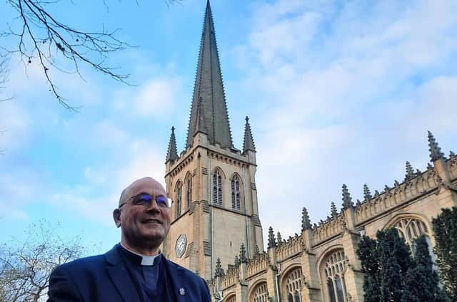 The Dean of Wakefield, The Very Revd Simon Cowling has launched the Spire Appeal.