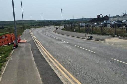 The road opened in 2017.