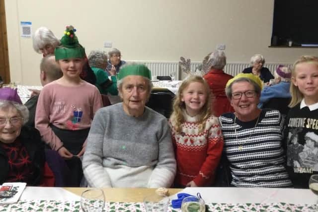 The children, who were all School Parliament members at Outwood Primary Academy Kirkhamgate, were entertaining guests at an over 65’s Christmas dinner at Kirkhamgate Village Hall.