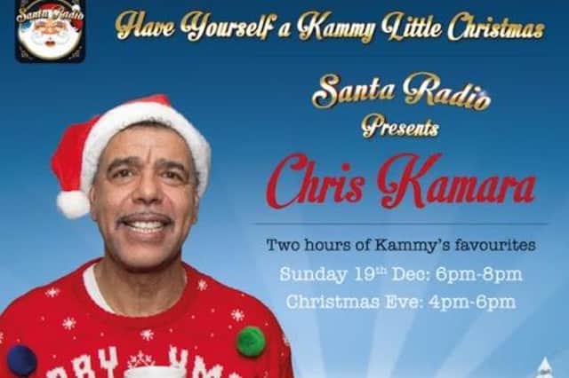 Kammy will be joining Santa Radio this Christmas Eve.