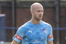 Ross Killock, who along with James Walshaw, took temporary charge for Ossett United's 3-2 win at Tadcaster Albion.