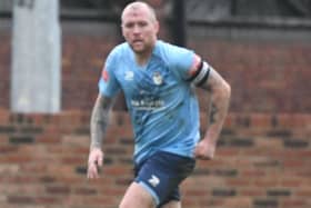 Danny South was on target in vain for Ossett United against Carlton Town.