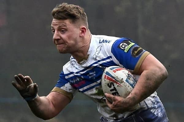 Lewis Price scored two tries for Lock Lane against Rochdale Mayfield.