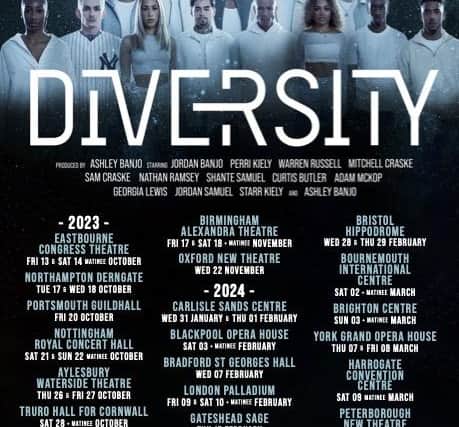Supernova UK and Ireland Diversity tour dates