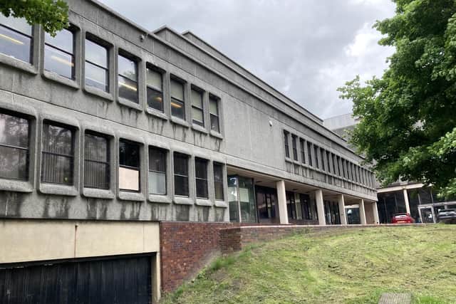 Castleford Civic Centre. LDRS image
