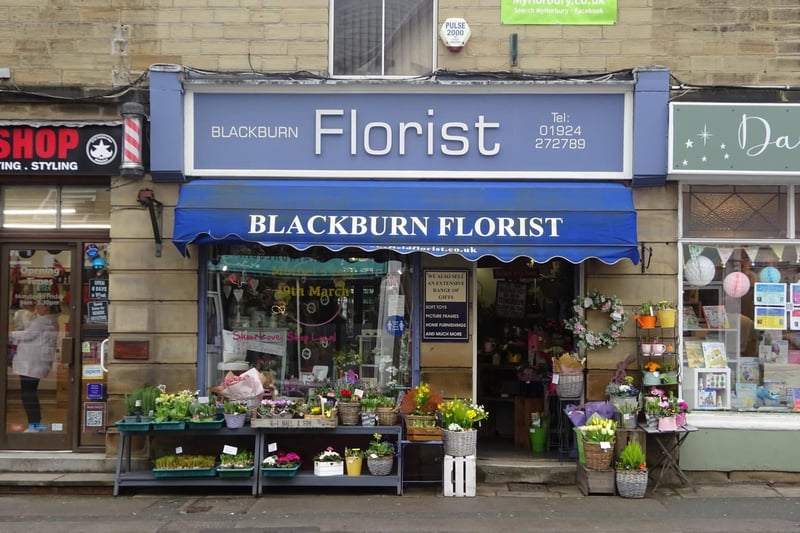 Blackburn Florist is on High Street in Horbury