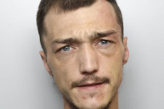 Josh Walsh was jailed for his third burglary. (pic by WYP)