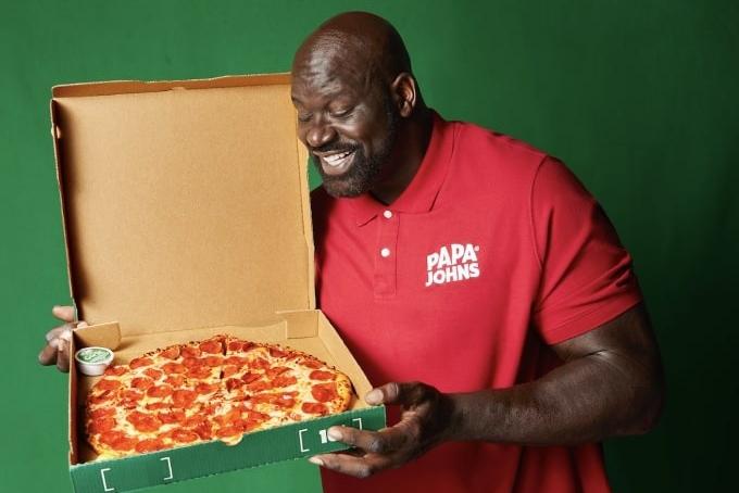 Papa Johns launches XXL 15.5” pizza – the Shaq-A-Roni